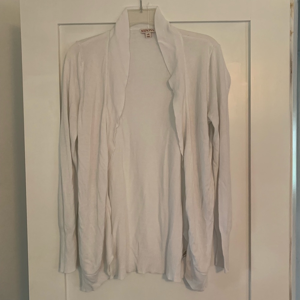 White open cardigan from Target